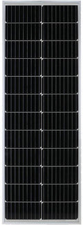 Solcellepanel MSMO-100 MONO PERC 100W med eloksert aluminiumsramme