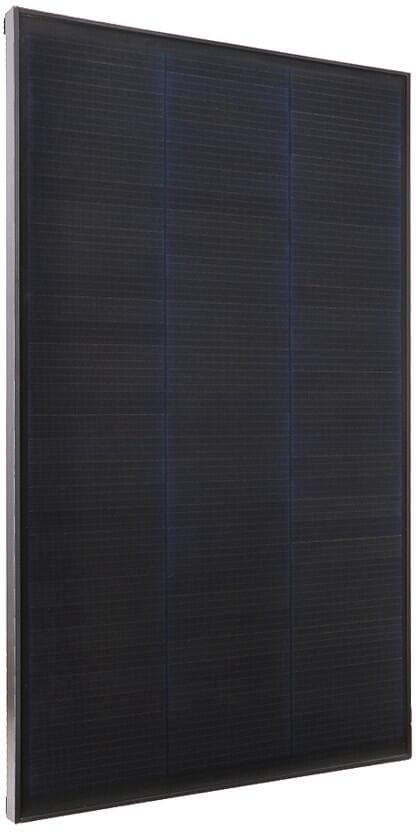Detaljbilde av solcelleceller på Solcellepanel MSSH-180 slim 180W