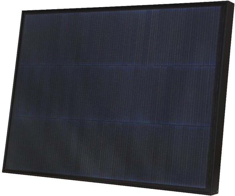 Nærbilde av tilkoblinger på Solcellepanel MSSH-180 slim 180W
