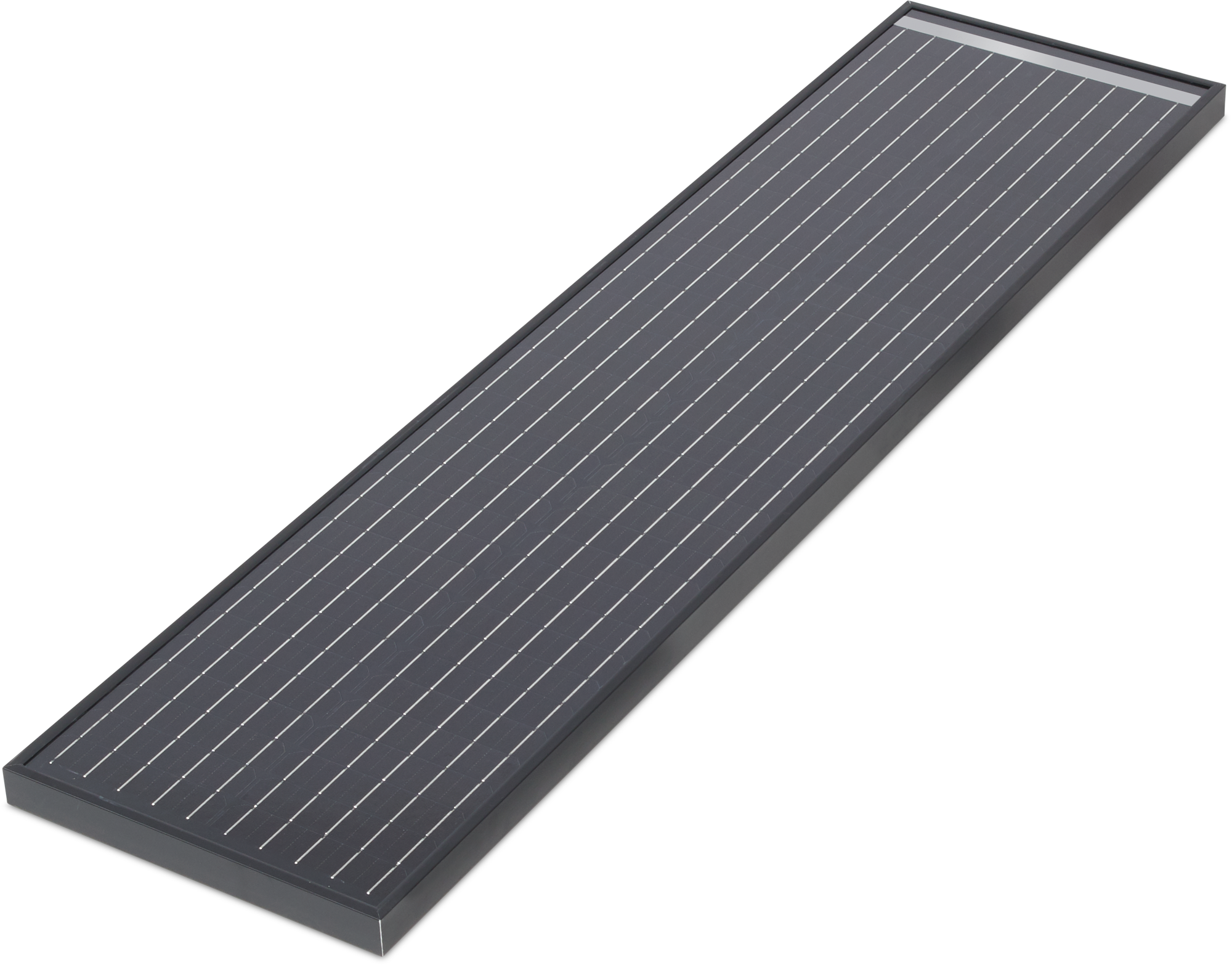 Solcellepanel MT Black Line 75 W monokrystallinsk 120x33,5 cm for campingbruk