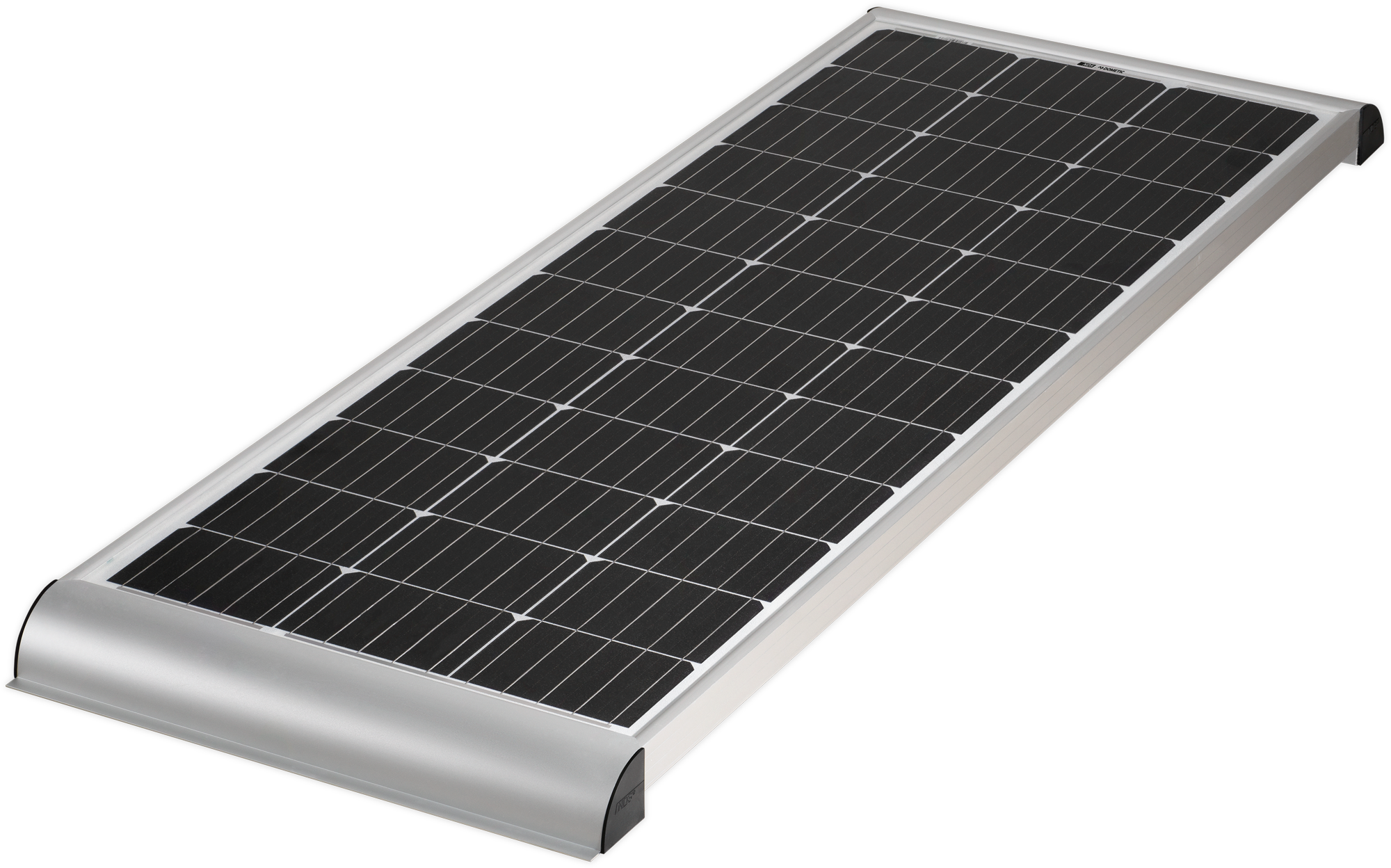 Solcellepanel komplettsett PSM 120Wp monokrystallinsk med laderegulator Dometic front