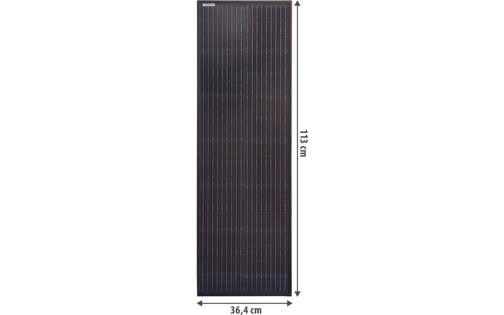 Solcellepanel PX70 70W monokrystallinsk detalj nærbilde