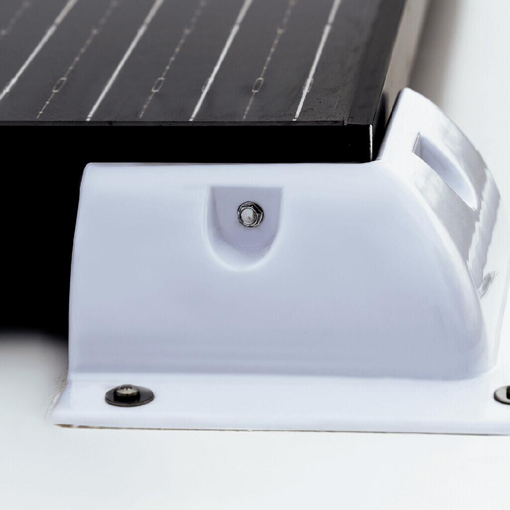 Detalj av Solcellepanel-sett Black Line MSSB-100 100W, svart solceller