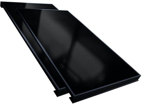 Solcellepanel-sett BLACK POWER Easy Mount3 280Wp 2 moduler forfra