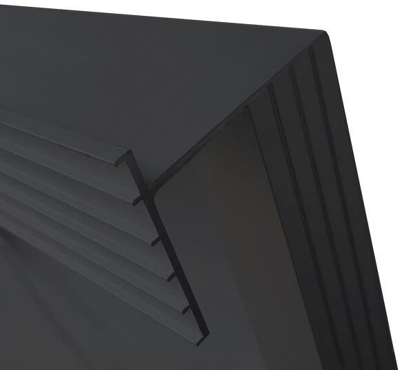 Solcellepanel-sett BLACK POWER Easy Mount3 280Wp 2 moduler montert på campingvogn