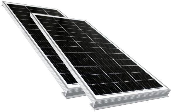Solcellepanel-sett HIGH POWER Easy Mount3 2x120W for bobil forfra