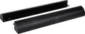 Solcellepanel spoilerprofil aluminium 68 cm svart forfra