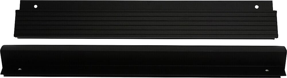 Solcellepanel spoilerprofil aluminium 68 cm svart bakside