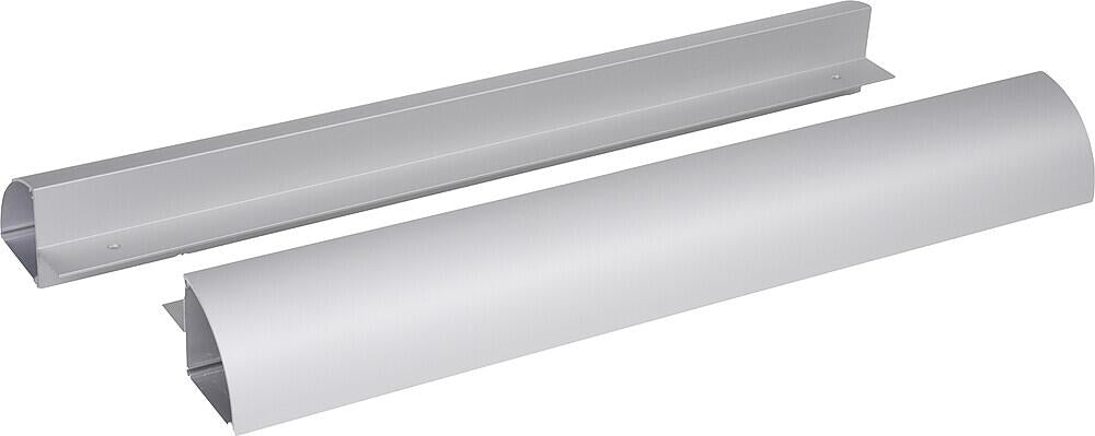 Detalj av solcellepanel spoilerprofil aluminium 68 cm svart