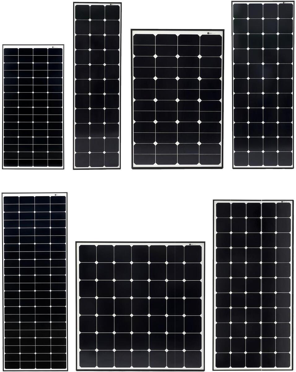 Solcellepanel SunPower Back-Contact 190Wp Daylight forfra