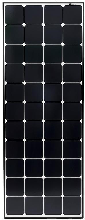 Nærbilde av solcelleceller på Solcellepanel SunPower Back-Contact 190Wp Daylight