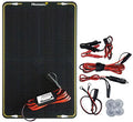 Solcellepanel vedlikeholdslading 12W med laderegulator Phaesun forfra