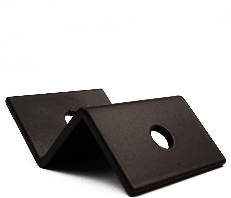 Solcellepanel Z-brakett 38mm aluminium svart 4-pk HSZ38 detalj av brakett