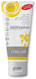 Solkrem AllWeather SPF30 vind- og kuldbeskyttelse 75 ml - Mawaii for utendørs bruk