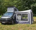 Solseil Antigua Air for VW-buss 330x250 cm forfra