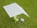 Solseil Basic 200x300 cm med stenger forfra