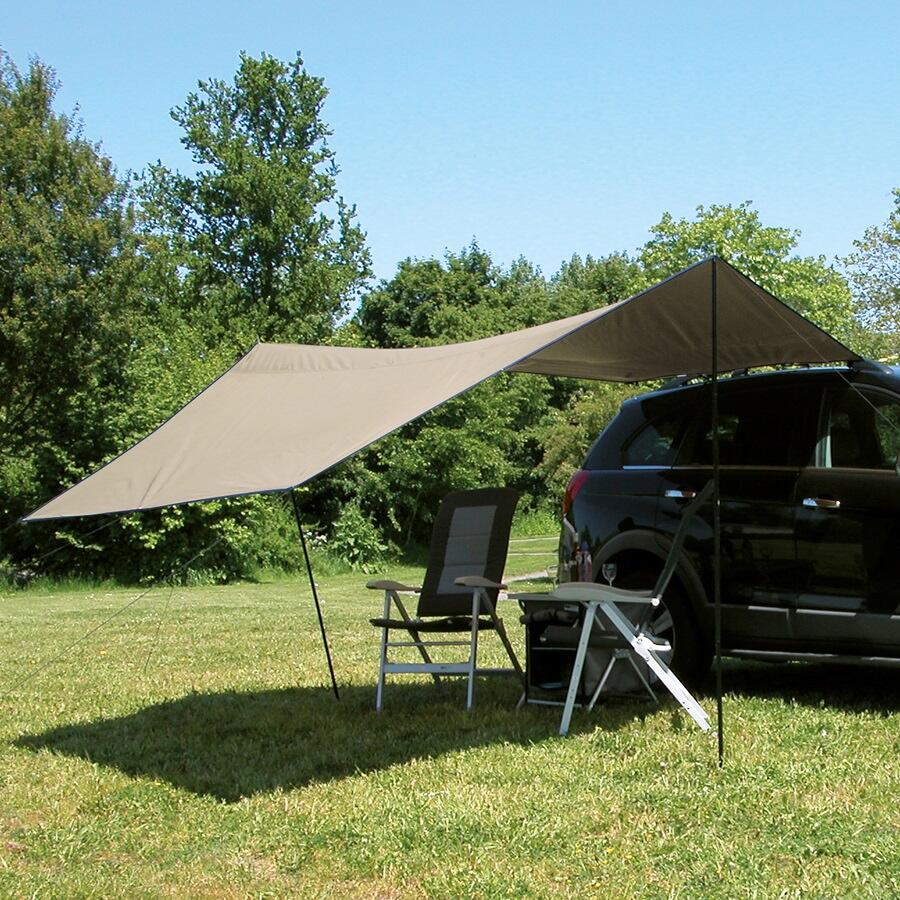 Solseil Carside for van/SUV front visning