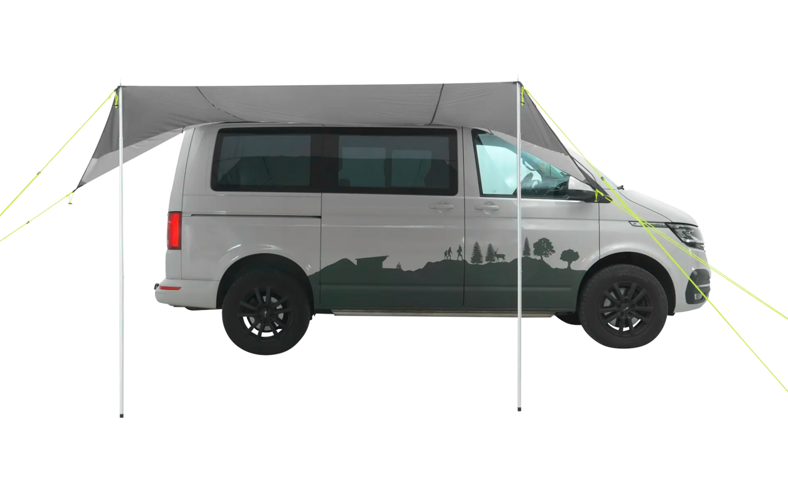 Solseil Fielder Canopy 400 x 250 cm pakket sammen