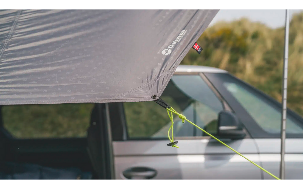 Feste med sugekopper på Solseil Fielder Canopy 400 x 250 cm