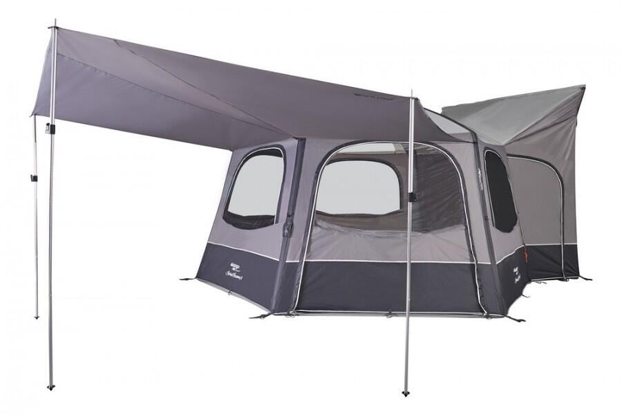 Solseil Hex for Airhub Hexaway II Low/Tall grå forfra