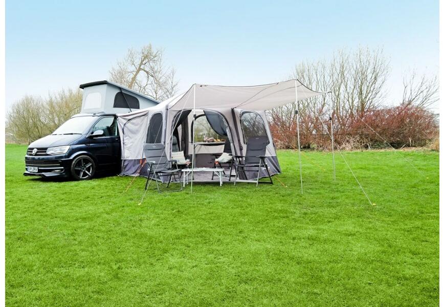 Solseil Hex for Airhub Hexaway II Low/Tall grå montert
