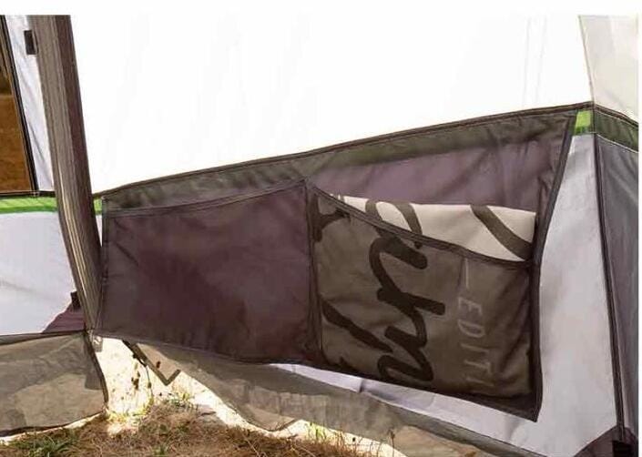 Solseil Hispaniola for campingbuss 320x240 cm montert på campingbuss