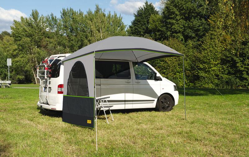 Solseil Palm Beach 2 260x240 cm for VW T4/T5/T6 forfra