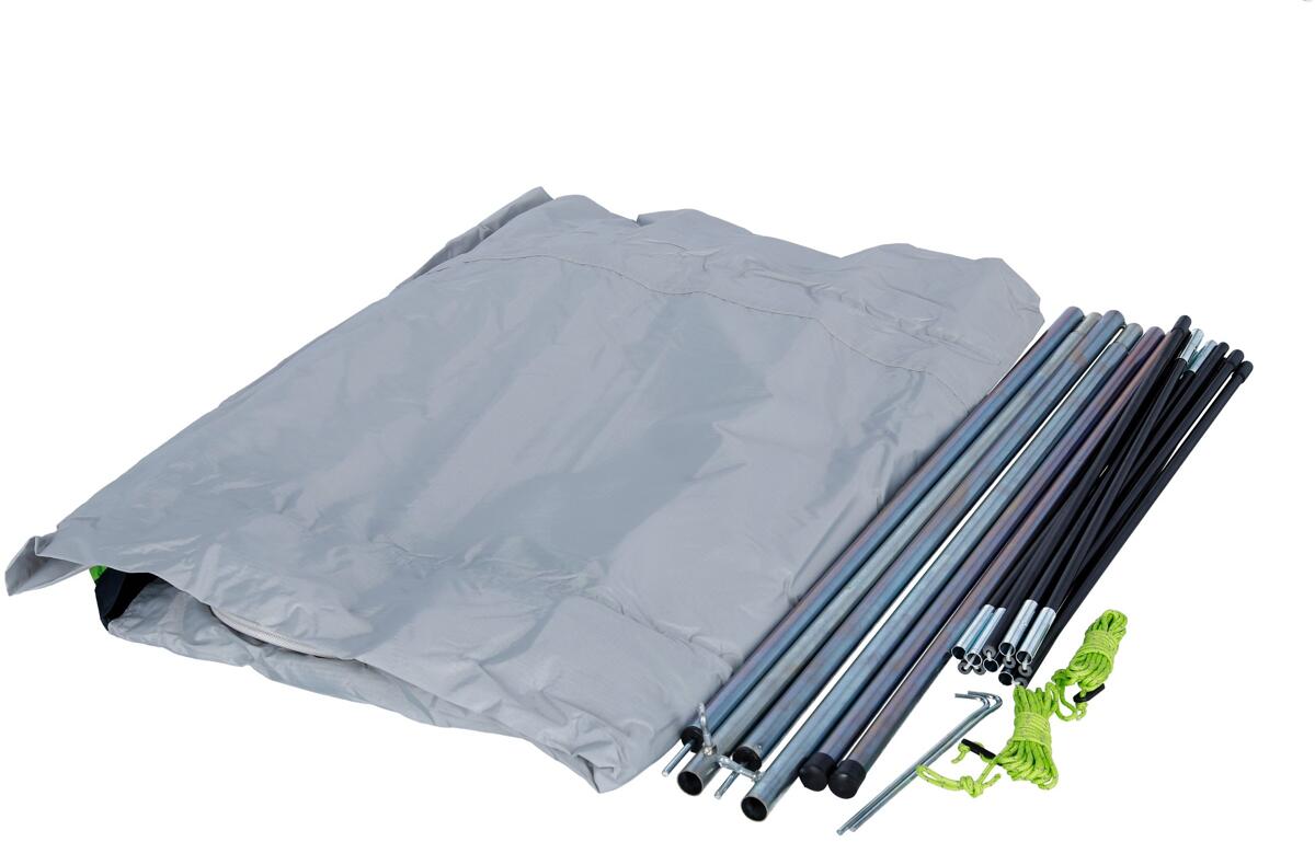 Nærbilde av Solseil Palm Beach 2 260x240 cm for VW T4/T5/T6