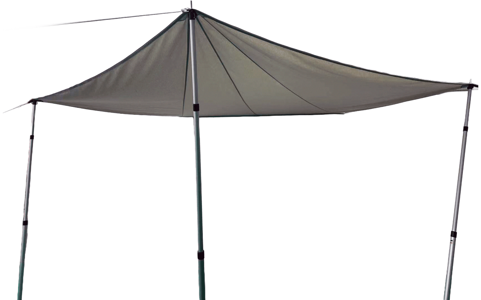 Detaljbilde av Solseil Seawing femkantet 8 m² for campervans