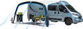 Solseil Skia A.I.R. Tech oppblåsbart 300x250 cm - Brunner forfra