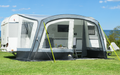 Solseil Sunny Air 400 med luftsystem 400x250 cm foran visning
