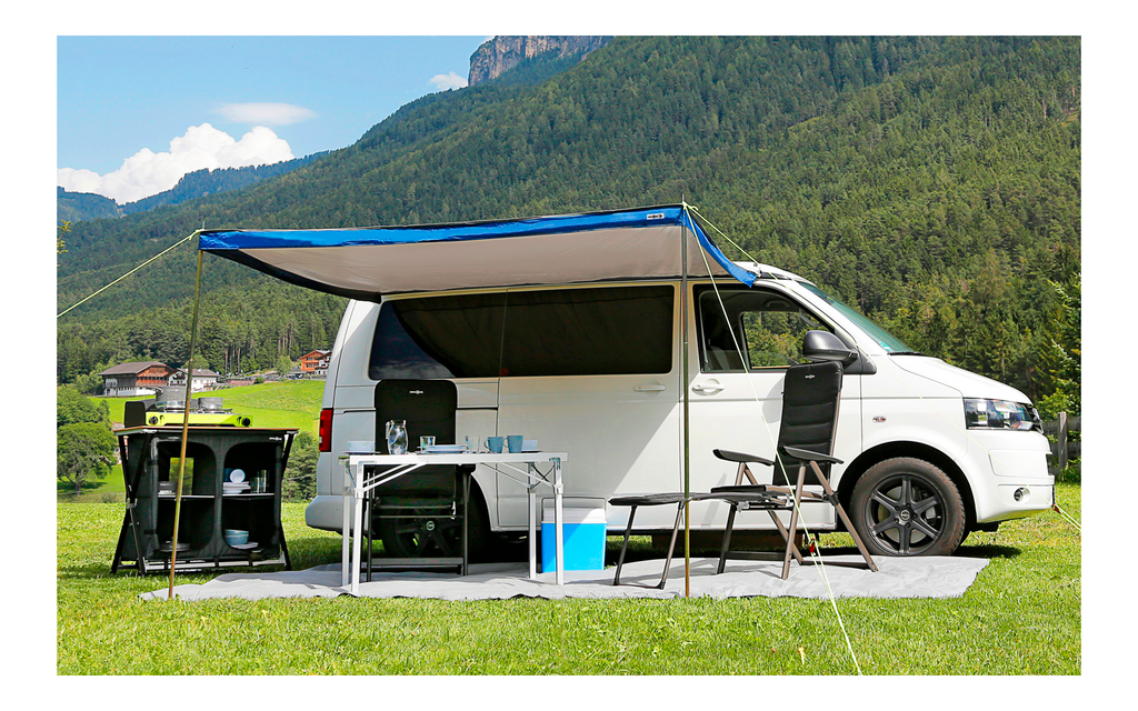 Solseil Sunny Van Roof 260x260 cm polyester Oxford detalj av stoff