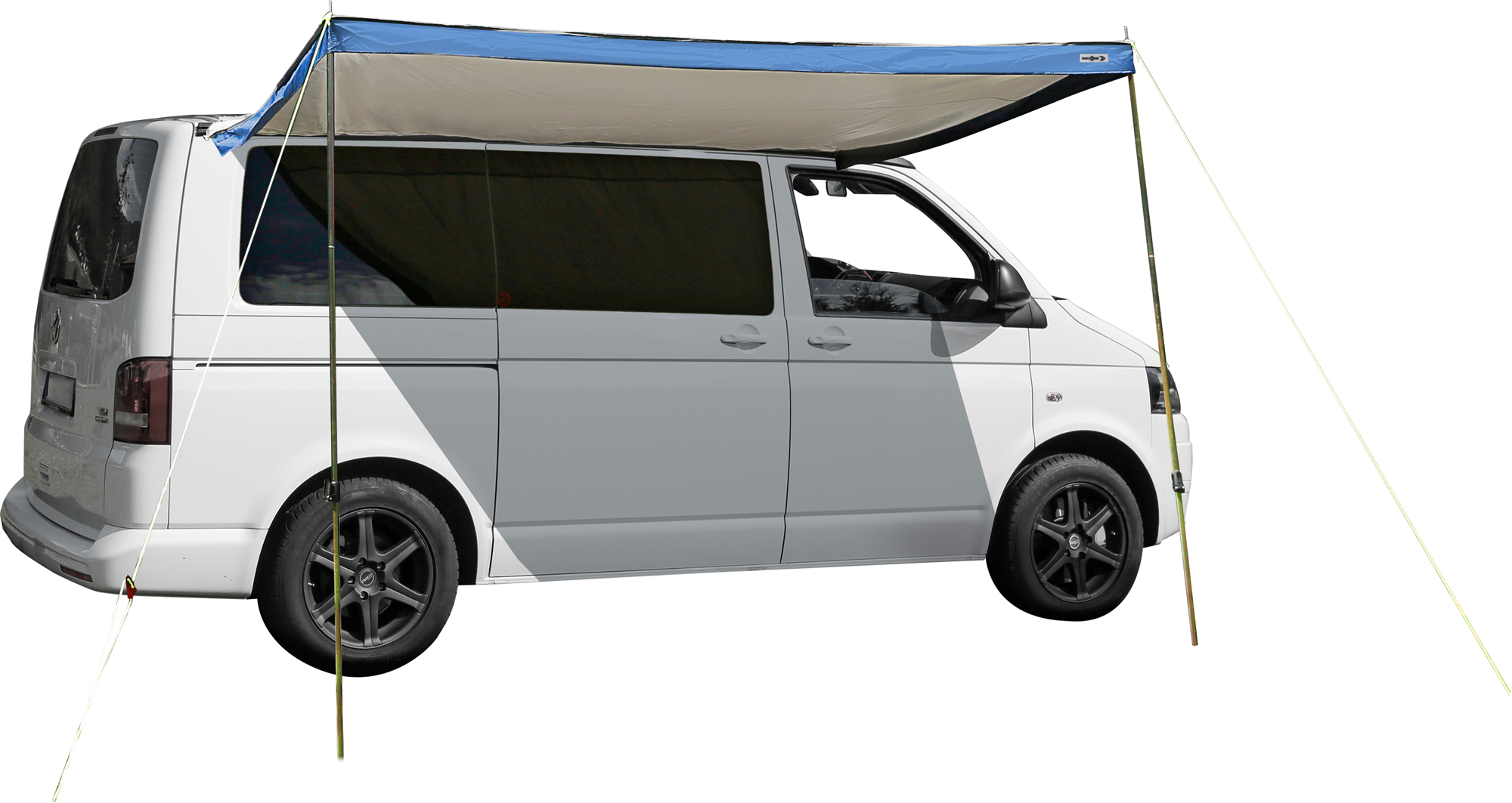 Solseil Sunny Van Roof 260x260 cm polyester Oxford forfra