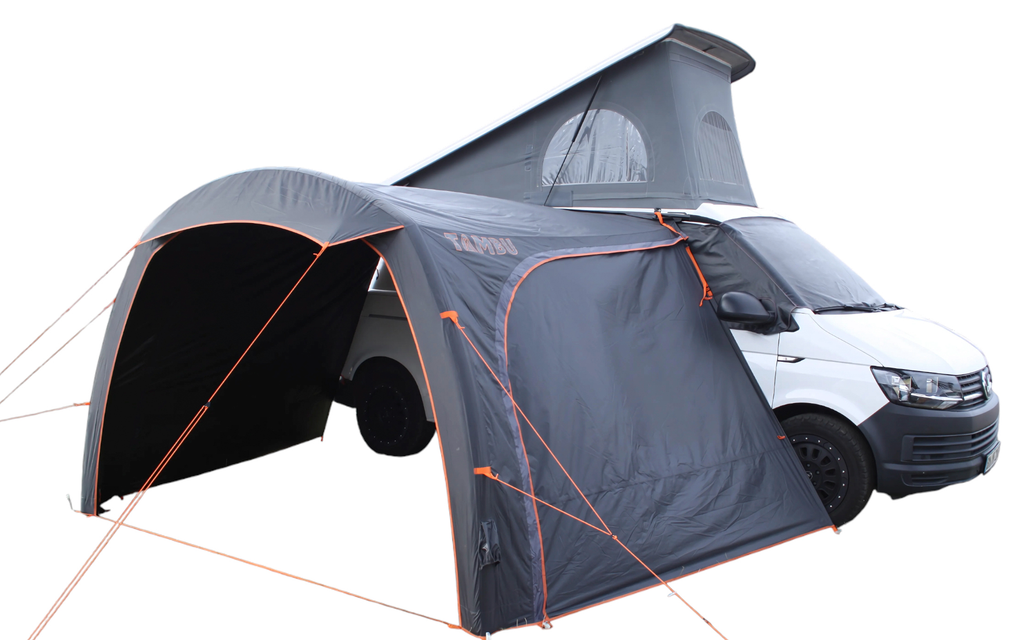 Solseil Tapa Air for buss med luftsystem 220 cm forfra