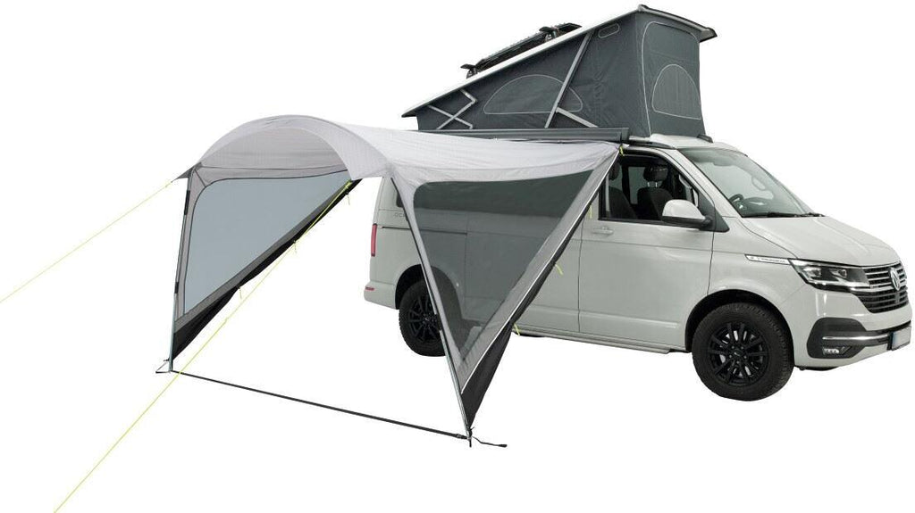 Detalj av materiale på Solseil Touring Shelter for van 320x240 cm