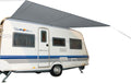 Solseil Travel for campingvogn, vanntett 2000 mm i bruk