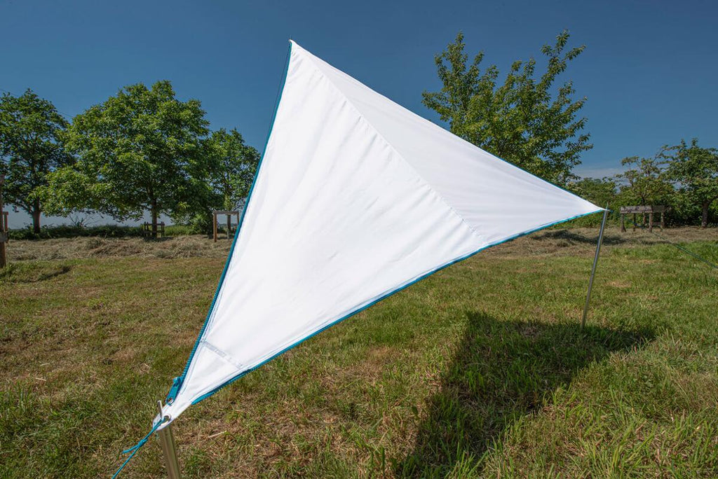 Solseil Zip Canvas modulært 250x250x250 cm 620 g miljøvennlig materiale