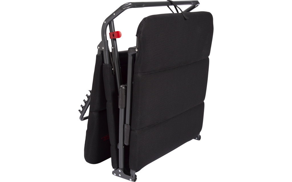 Solseng Air-Deluxe AP/363 L 205x68 cm svart komfortabel liggeflate