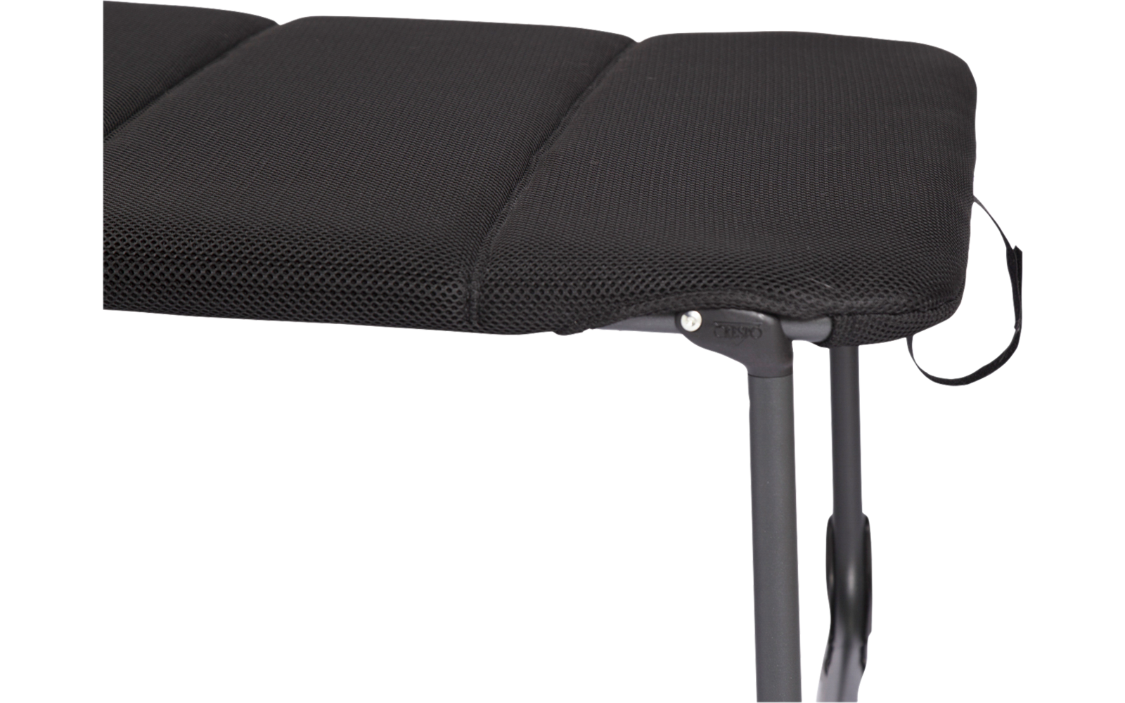 Solseng Air-Deluxe AP/363 L 205x68 cm svart montert utendørs