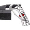Solseng AL/363 Deluxe 205x68 cm polstret detalj av tekstilene stoff