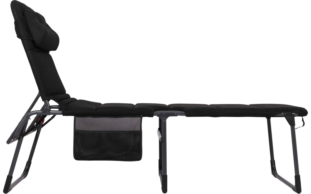 Detalj av 3D-polstring på Solseng AP/363 NAD-80 XL med 3D-polstring