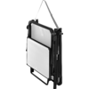 Bakside av Solseng Marbella High med soltak 198x64 cm aluminium
