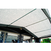 Soltak Patio WS-1 stålstenger 235 cm dybde bakside
