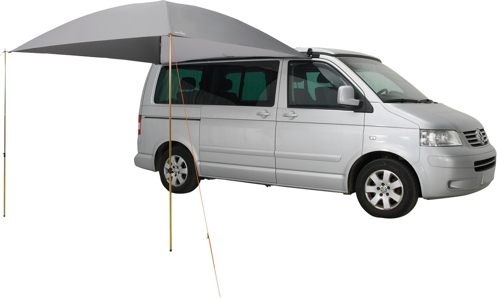 Soltak Stryn 250 x 250 cm for bobil og campingvogn front