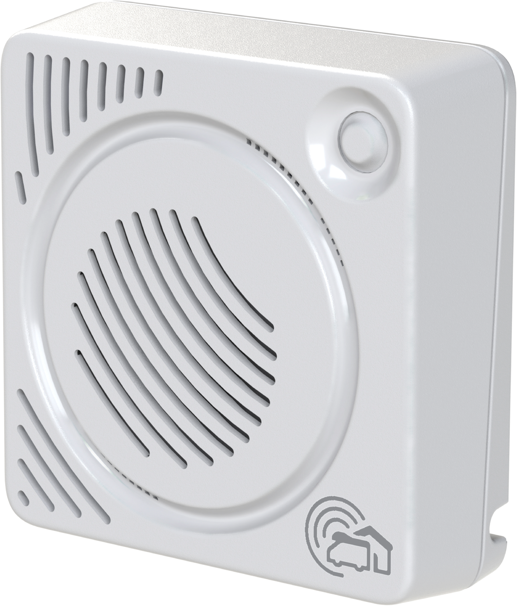 Sonsor alarmsirene og batterivakt 12V for alarmsystem - Pironex forfra