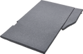 Sovemadrass for Ford Nugget 4,5 cm polyester grå forfra