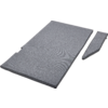 Detalj av Sovemadrass for Ford Nugget 4,5 cm polyester grå materiale