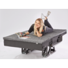 Detalj av Sovemadrass for Schnierle sittebenk SL3 97 cm bredde med Airmesh-belegg
