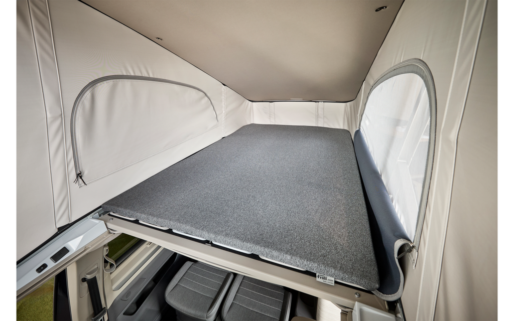 Detalj av Sovemadrass for VW T7 California takseng 203,5x113 cm - Froli