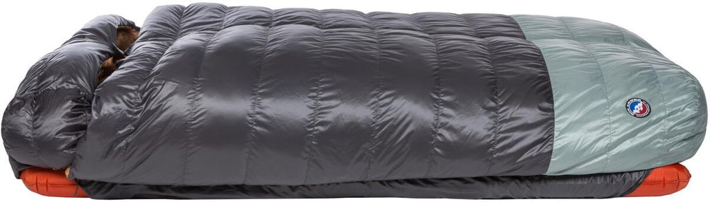 Nærbilde av fyllmateriale i Sovepose Big Agnes King Solomon 20 dobbel